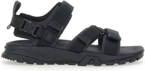 Timberland Zwarte Sandalen voor Mannen Black Heren