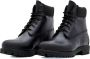 Timberland Zwarte Leren Laarzen met Stalen Versterking - Thumbnail 2