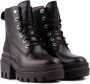 Timberland Zwarte veterschoenen met rubberen zool Black Dames - Thumbnail 3