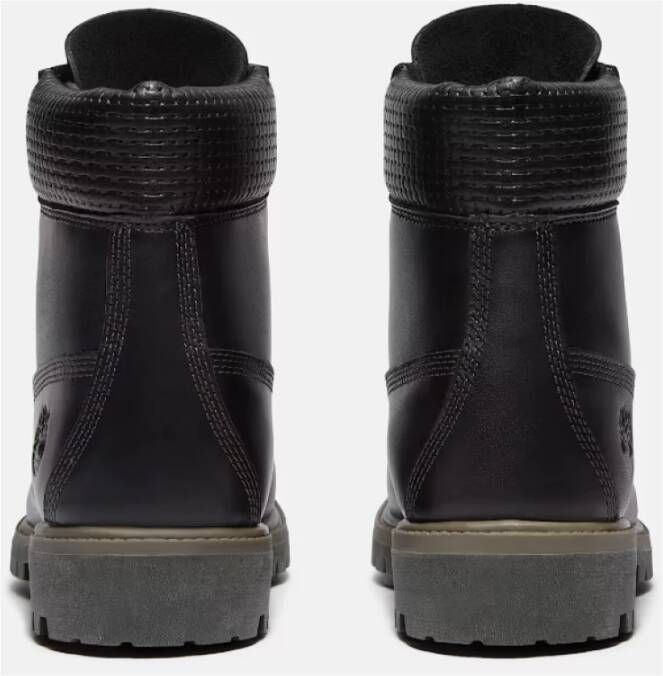Timberland Zwarte Waterdichte Veterschoenen