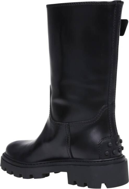 TOD'S 08J Booties in Zwart Dames