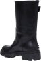 TOD'S Zware Rubberen Laars 08J I23 Black Dames - Thumbnail 3