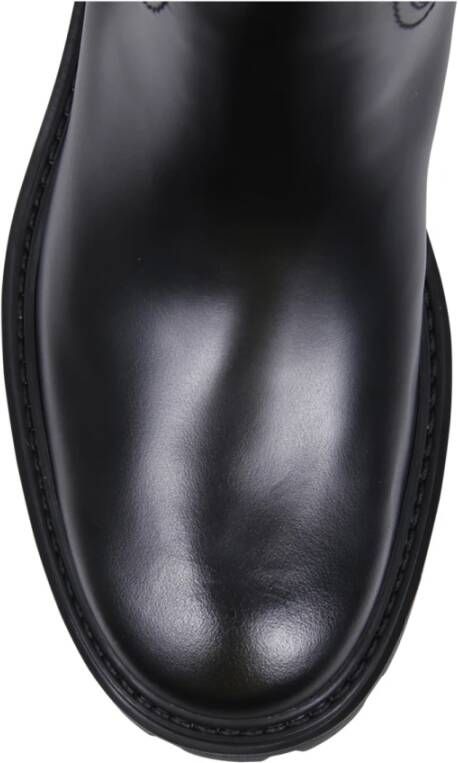 TOD'S 08J Booties in Zwart Dames