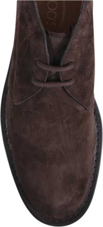 TOD'S 61K Extralight Booties in S800 Testa Moro Bruin Heren