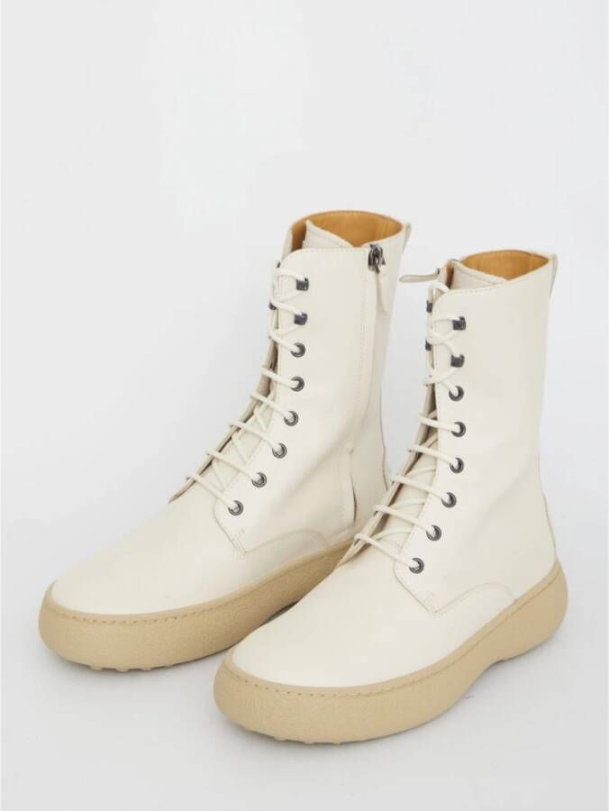 TOD'S Ankle Boots Beige Dames