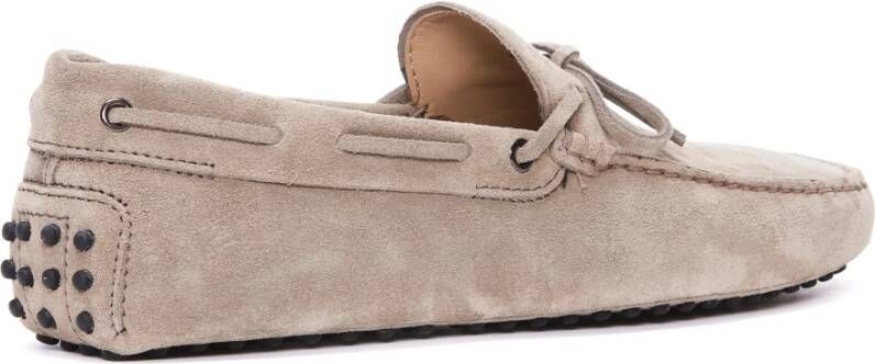 TOD'S Groene Gommino Rijdschoenen Brown Heren