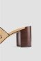 TOD'S Beige leren muiltjes met hakken Beige Dames - Thumbnail 5