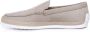 TOD'S Grijze Suède Loafers voor Heren Gray Heren - Thumbnail 4