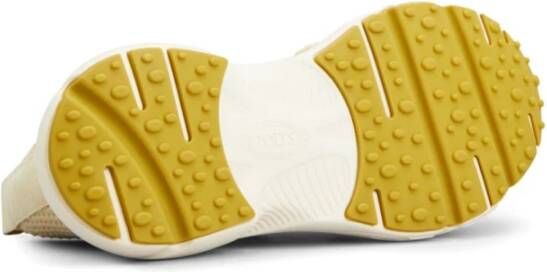 Tod's Beige Slip-On Sneakers Chunky Sole