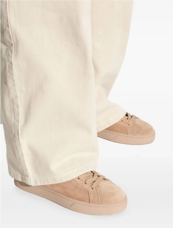 Tod's Beige Sneakers Verhoog Je Stijl