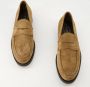 Tod's Beige Suède Instap Mocassins - Thumbnail 2