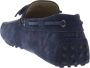 Tod's Blauwe Leren Loafers Elegante Strik Detail - Thumbnail 2