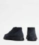 Tod's Blauwe Suède Enkellaarzen met Koord - Thumbnail 2