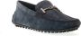 TOD'S Blauwe Suède Loafer Schoenen Stadsstijl Blue Heren - Thumbnail 2