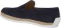 Tod's Blauwe Suède Mocassin Pantoffels - Thumbnail 2