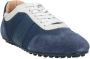 TOD'S Blauwe Suède Sneakers Casual Stijl Blue Heren - Thumbnail 2
