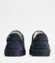 TOD'S Blauwe Suede Sneakers met Minimalistisch Design Blue Heren - Thumbnail 3