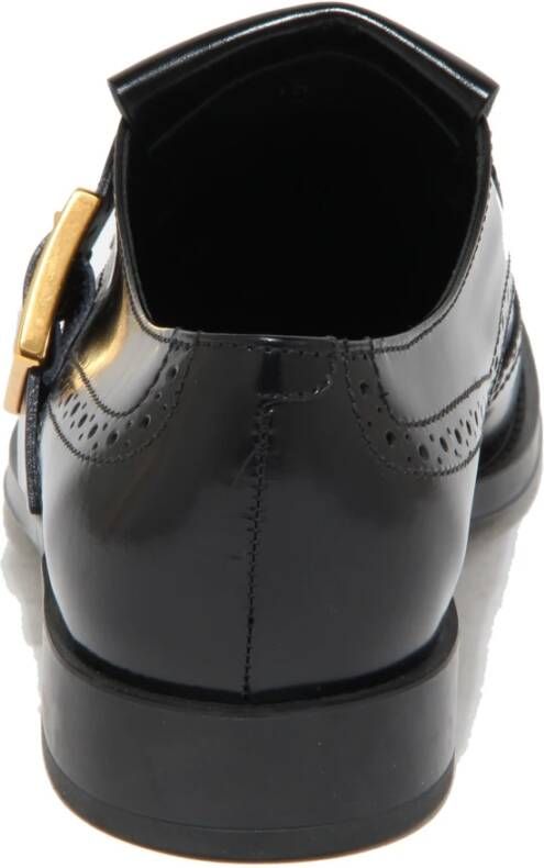 Tod's Blauwe veterschoenen Made in Italy