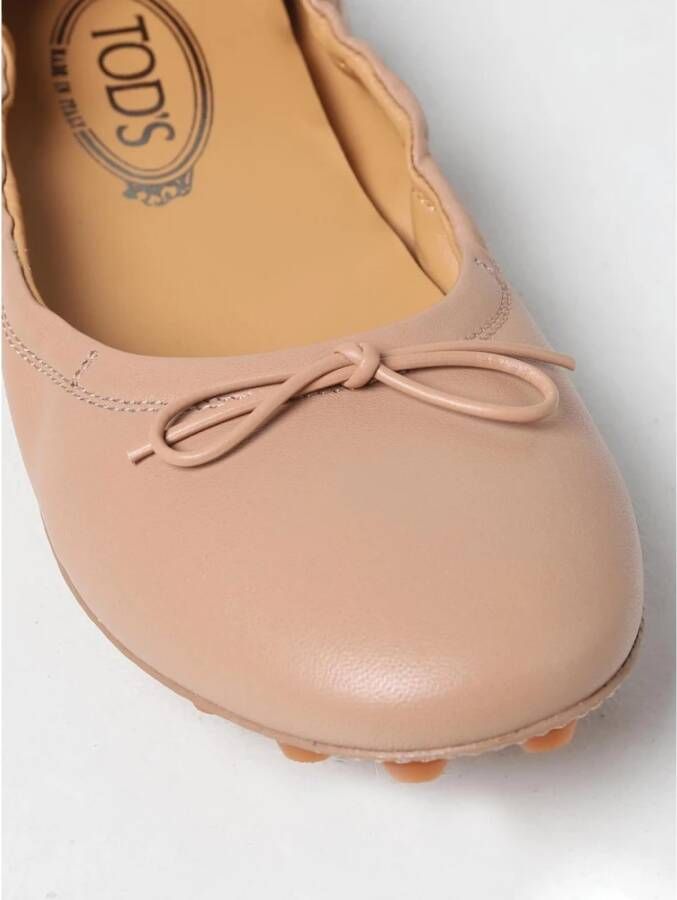 Tod's Blush Pink Ballerina Flats