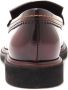 Tod's Bordeaux Franje Leren Loafer - Thumbnail 2