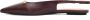 Tod's Bordeaux Leren Ballerina's - Thumbnail 2