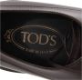 Tod's Bordeaux Leren Derby Schoen - Thumbnail 2