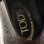 Tod's Bordeaux Leren Schoenen voor Vrouwen - Thumbnail 2