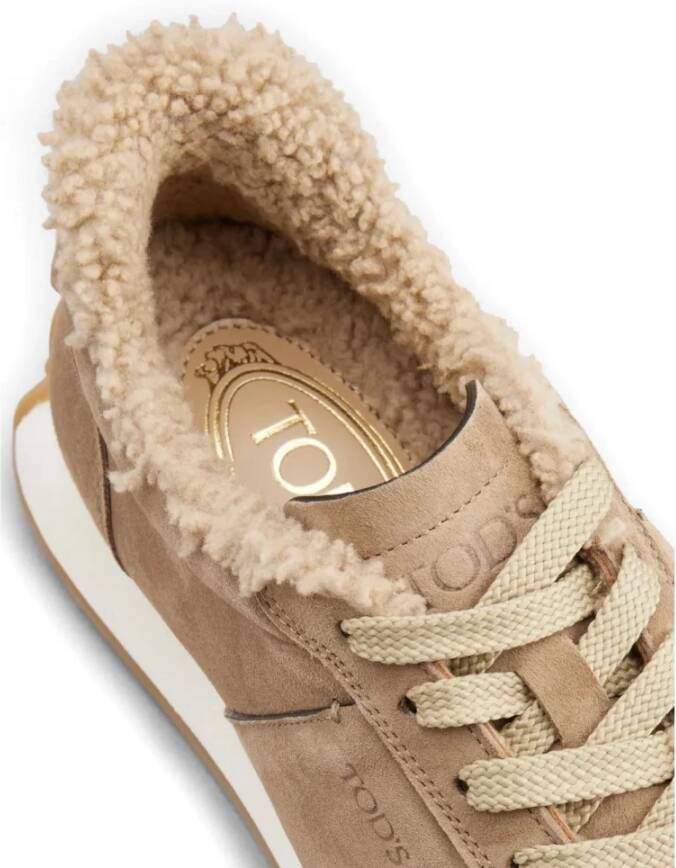 Tod's Bruin Leren Casual Sneakers