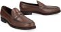 Tod's Bruin Leren Mocassin Sandalen - Thumbnail 2
