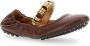 TOD'S Bruine Ballerina's met Decoratieve Ringen Brown Dames - Thumbnail 2