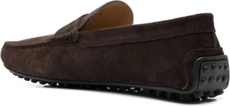 TOD'S Bruine City Gommino Mocassin Schoenen Brown Heren