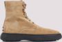 TOD'S Bruine Enkellaarzen voor Mannen Brown Heren - Thumbnail 2