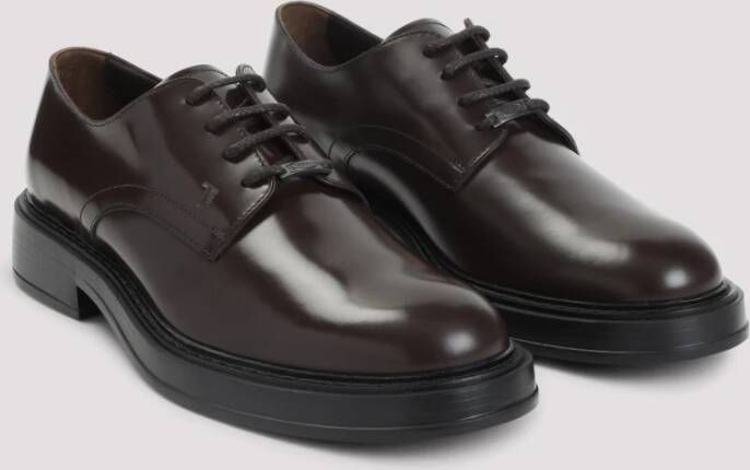 Tod's Bruine Gesloten Schoenen Stijlvol Model