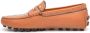 TOD'S Bruine leren Bubble Loafer met studs Brown Dames - Thumbnail 3