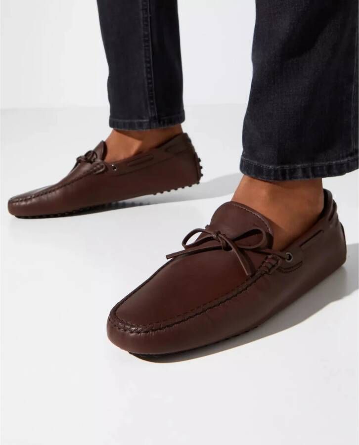 Tod's Bruine leren loafers