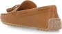 TOD'S Bruine Leren Loafers met Strik Brown Dames - Thumbnail 5