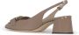 TOD'S Bruine leren sandalen met hak Brown Dames - Thumbnail 6