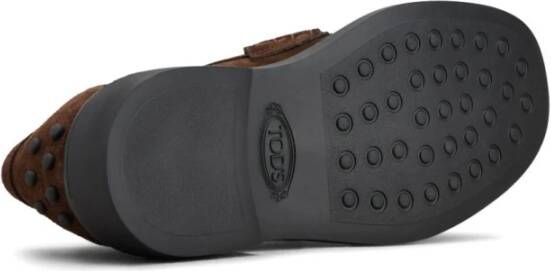 Tod's Bruine Loafer Schoenen voor Vrouwen
