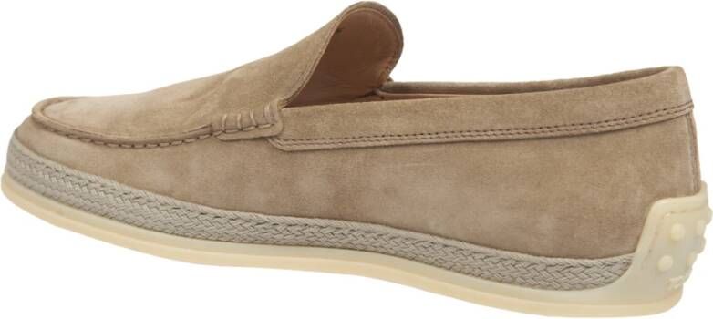 Tod's Bruine Loafer Slipper Stijl Schoenen
