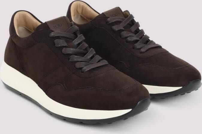 Tod's Bruine Sneakers Luxe Stijlvol Ontwerp