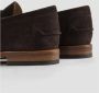 TOD'S Bruine Suède Kwast Loafers Brown Heren - Thumbnail 5