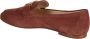 Tod's Bruine Suède Loafers met Gouden Detail - Thumbnail 2