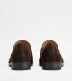 TOD'S Bruine Suède Mocassin Platte Schoenen Brown Heren - Thumbnail 3