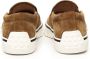 TOD'S Bruine Suède Platte Schoenen met Monogram Brown Heren - Thumbnail 3