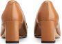 TOD'S Bruine Vierkante Neus Platte Schoenen Brown Dames - Thumbnail 2
