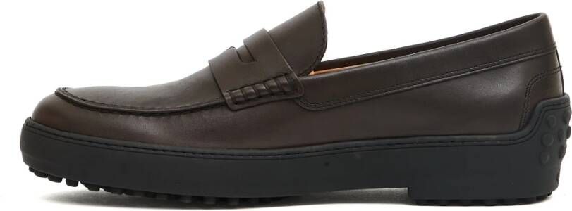 Tod's Bruine Winter Mocassin Loafer