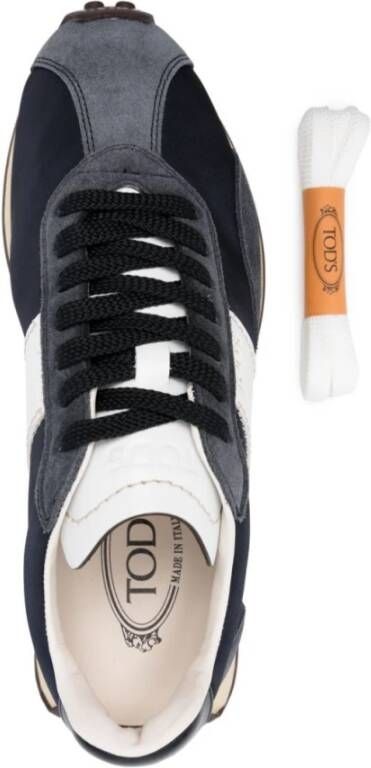 TOD'S Casual Sneakers voor Dagelijks Gebruik Blue Heren