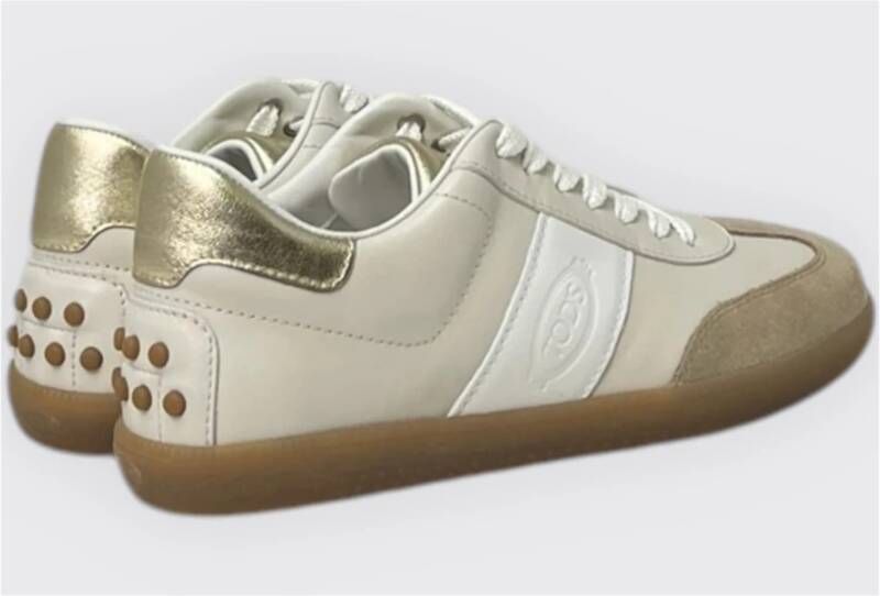 TOD'S Casual Veterschoenen Beige Dames