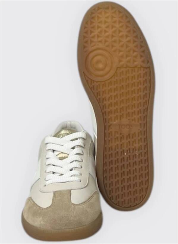 TOD'S Casual Veterschoenen Beige Dames