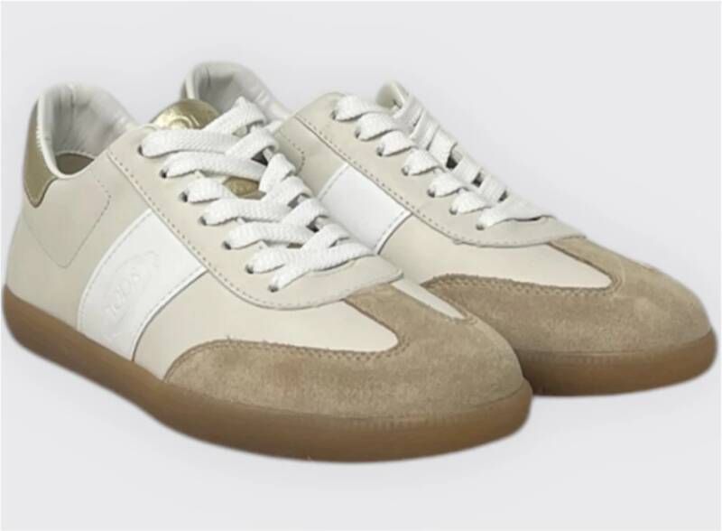 TOD'S Casual Veterschoenen Beige Dames